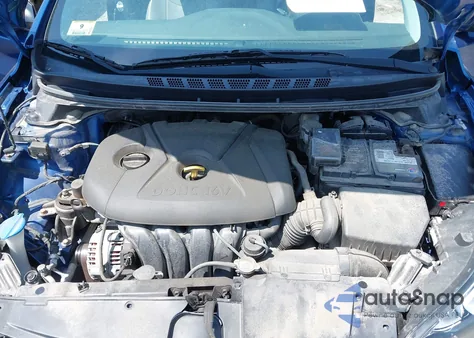 2015 Hyundai Elantra Limited z USA, uszkodzony, nr VIN 5NPDH4AE3FH615004